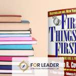 First things first