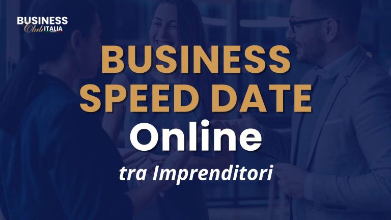 Business Speed Date Online tra Imprenditori