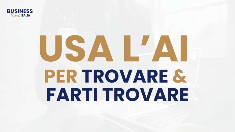 Usa l’AI per Trovare e Farti Trovare